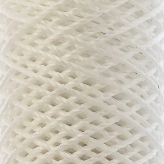 Gudebrod 0.018" 3 Ply Waxed Thread Bobbin, 75ft. White {4}