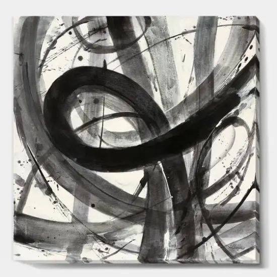 Designart - Minimalistic Roller III - Mid-Century Modern Premium Canvas Wall Art {1}