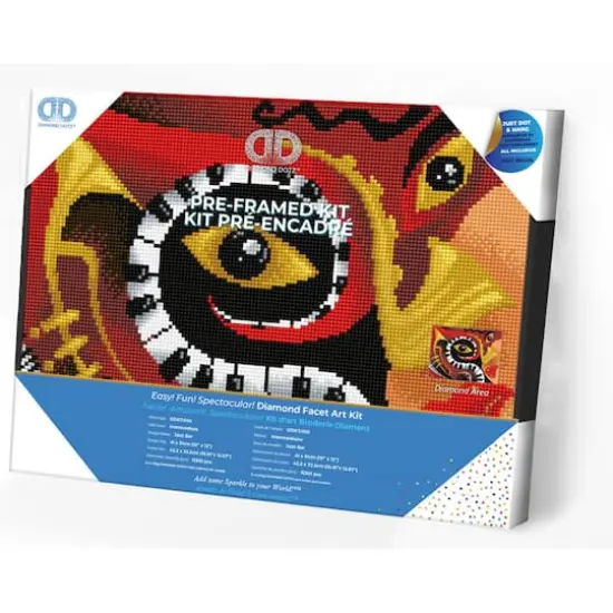 Diamond Dotz&reg; Intermediate Jazz Bar with Frame Diamond Painting Kit {4}