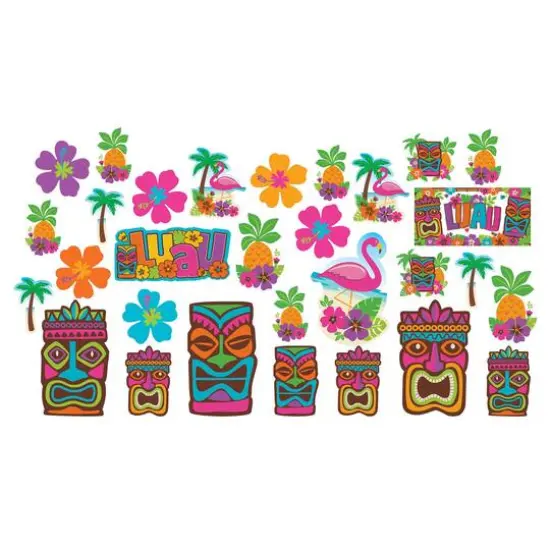 Summer Luau Tiki CutOuts Value Pack {1}