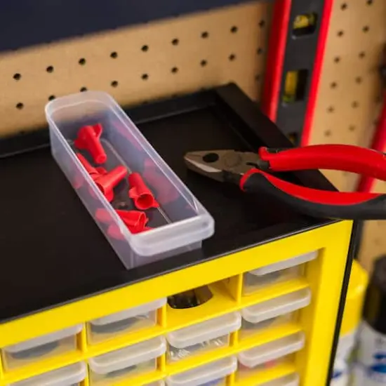 IRIS&reg; Yellow & Black 44-Drawer Parts Cabinet {6}