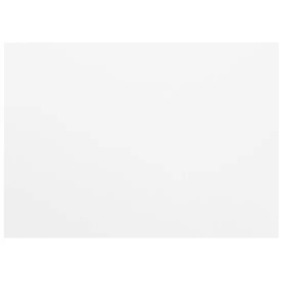 JAM Paper 5" x 6" White Blank Flat Note Cards {1}