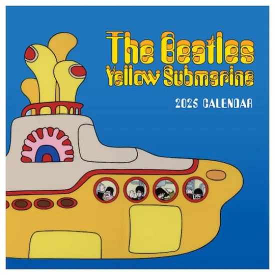 TF Publishing 2025 The Beatles: Yellow Submarine Wall Calendar {1}