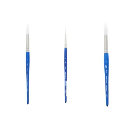 Princeton&trade; Summit&trade; Series 6850 Ultimate White Synthetic Round Brush {1}