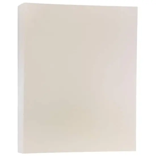 JAM Paper Stardream Metallic 8.5" x 11" Paper, 25 Sheets Opal {1}
