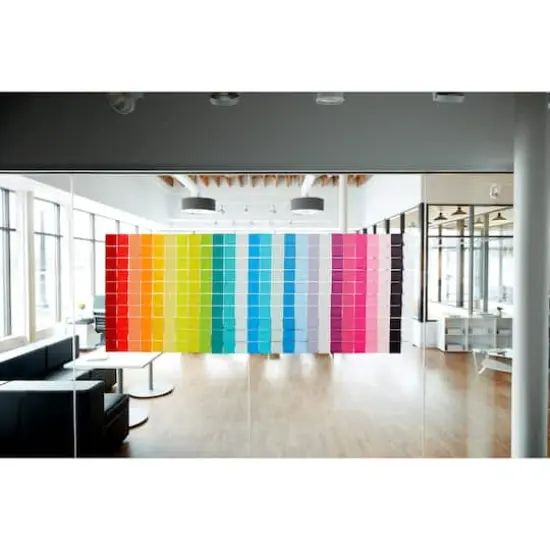 Post-it&reg; 3" x 3" Super Sticky Notes, 5 Pack Neon Pink {6}