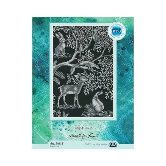 RTO Forest Laces Cross Stitch Kit {3}