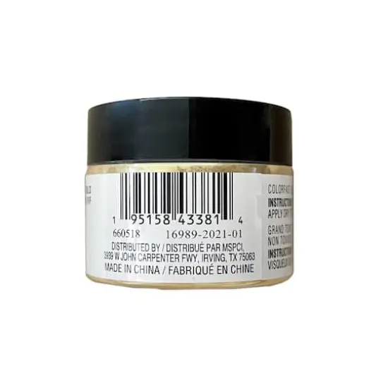 Pigment Powder by Recollections&trade;, 0.5oz. Bright Gold {7}
