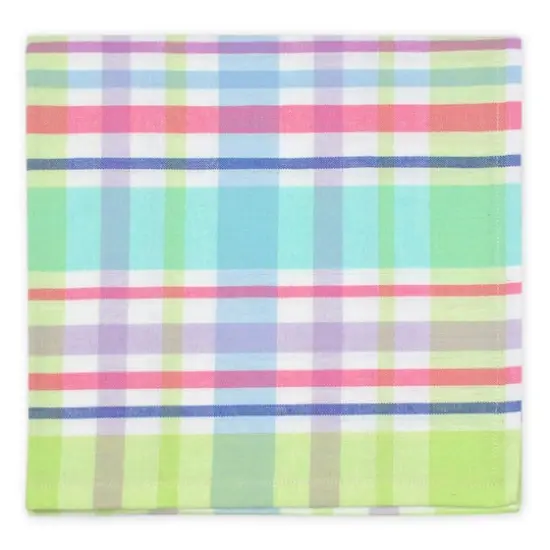 DII&reg; Spring Plaid Cloth Dinner Napkins, 6ct. {3}