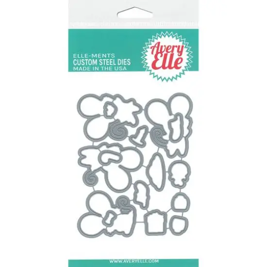 Avery Elle Elle-Ments Christmas Mice Die Set {1}