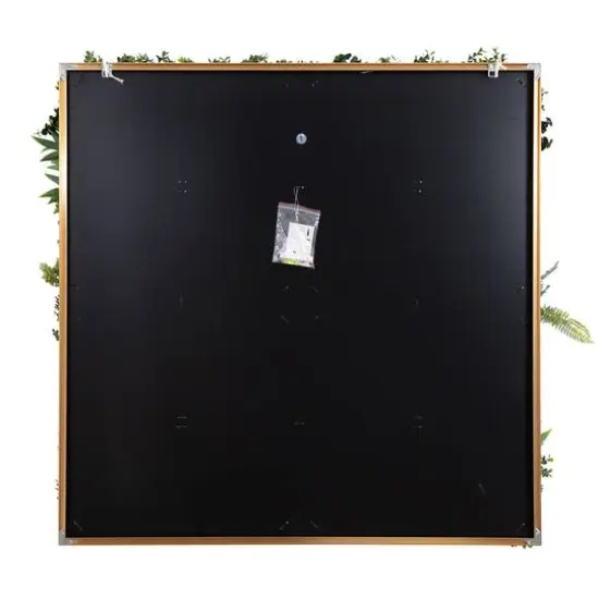 38" Framed Madagascar Forest Artificial Living Wall Art Panel {6}