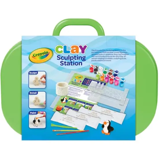 Crayola&reg; Clay Sculpting Station {3}
