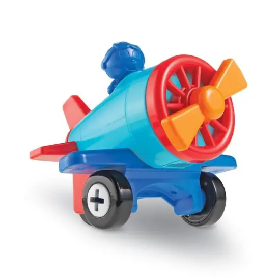 Learning Essentials - 1-2-3 Build It! Car-Plane-Boat {8}