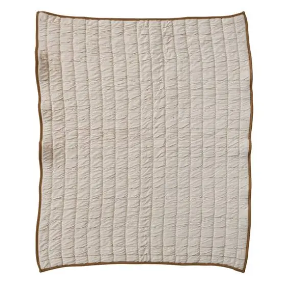 Hello Honey&reg; Brown Reversible Quilted Baby Blanket {8}