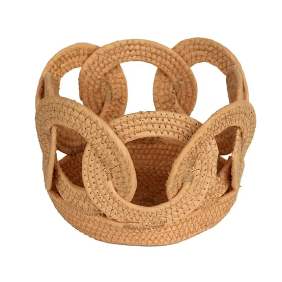 6.25" Natural Paper Looped Basket by Ashland&reg; {3}