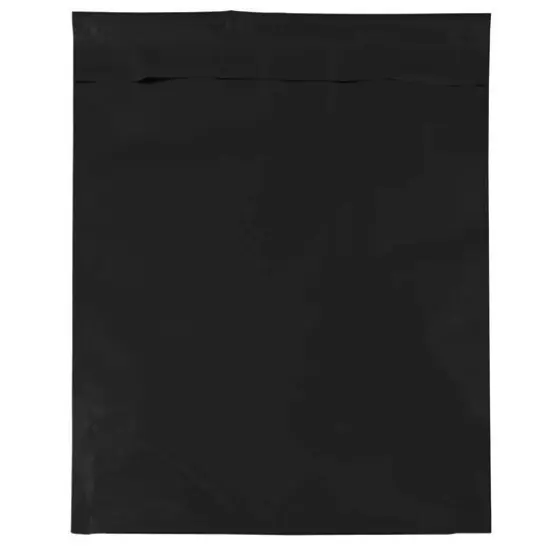 JAM Paper 9" x 12" Black Foil Open End Envelopes, 25ct. {5}