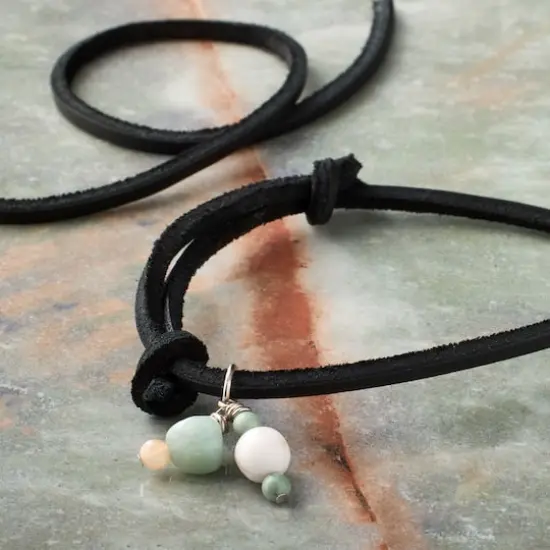 3.1mm Black Square Leather Cord, 2ct. by Bead Landing&trade; {3}