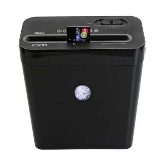 Royal&reg; CX10 Crosscut Shredder {4}
