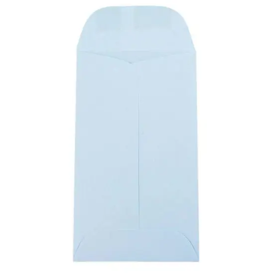 JAM Paper 2.5" x 4.25" Pastel Baby Blue Coin Business Envelopes, 50ct. {3}