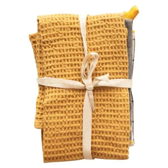 Multi Cotton Tea Towels Set, 3ct. {4}