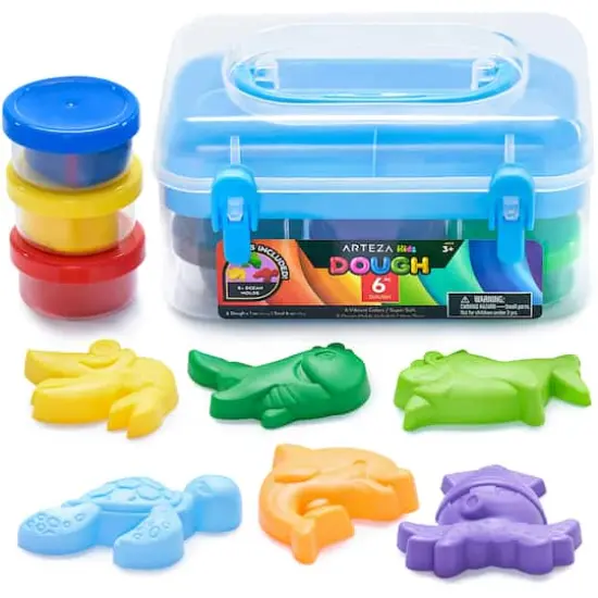 Arteza&reg; Kids Ocean Dough Kit, 14 pcs {1}