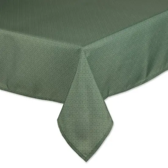 Artichoke Tonal Lattice Print Outdoor Tablecloth 60" x 84" {3}