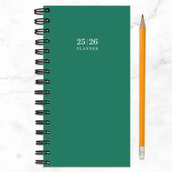 TF Publishing 2025-2026 Grass Green Small Weekly/Monthly Planner {5}