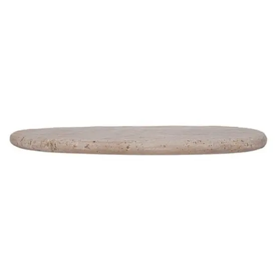 Hello Honey&reg; 12" Natural Travertine Cheese & Serving Board {6}