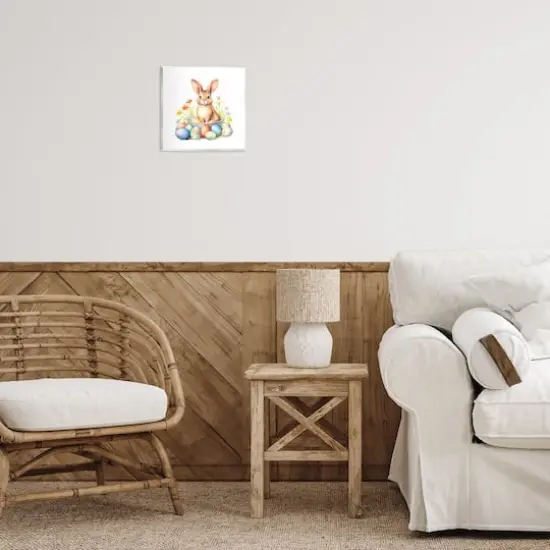 Stupell Industries Easter Bunny & Eggs Wall Plaque Art {3}