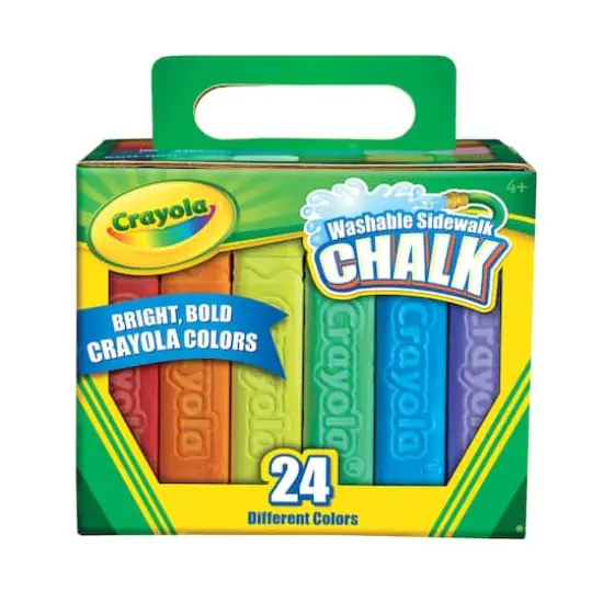 Crayola&reg; 24 Color Washable Sidewalk Chalk Set {1}