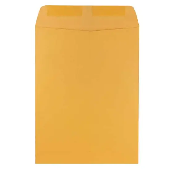 JAM Paper 9" x 12" Brown Kraft Manila Open End Envelopes, 100ct. {3}