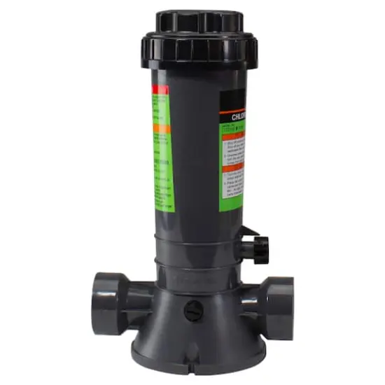Automatic 4.2lb. In-Line Chlorinator Chemical Feeder {3}