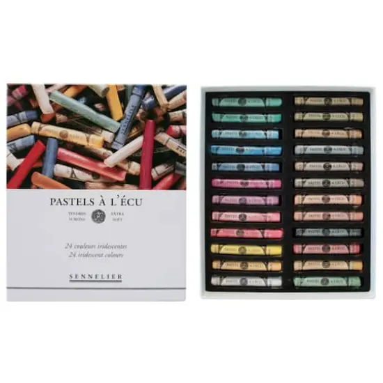 Sennelier Iridescent Colors Extra-Soft Pastel Full Stick Set, 24ct. {1}