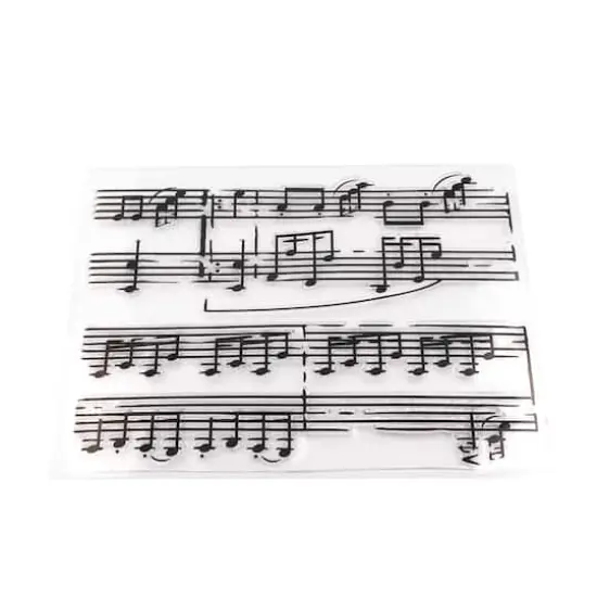 Sheet Music Clear Stamp by Recollections&trade; {1}