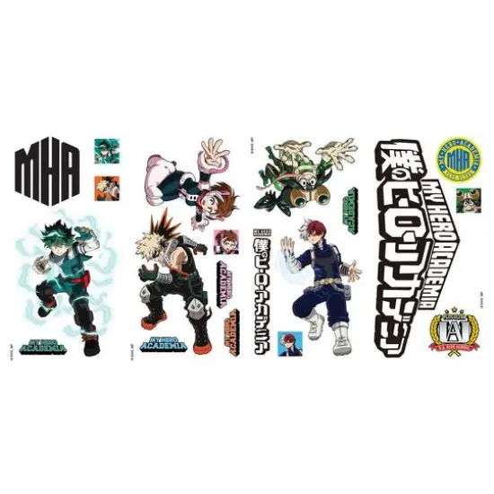 RoomMates My Hero Academia Wall Decals {6}