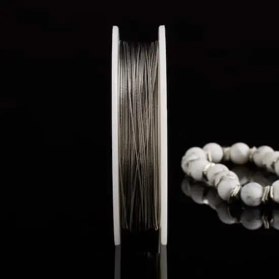 Beadalon&reg; 0.018" Bright 7 Strand Bead Stringing Wire, 100ft. {3}