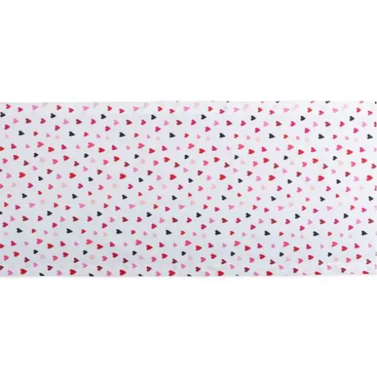 DII&reg; 72" Confetti Hearts Print Table Runner {6}