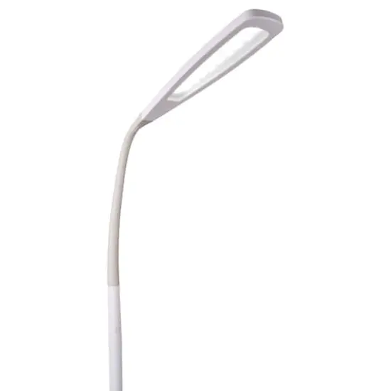 OttLite Natural Daylight LED Flex Floor Lamp White {4}
