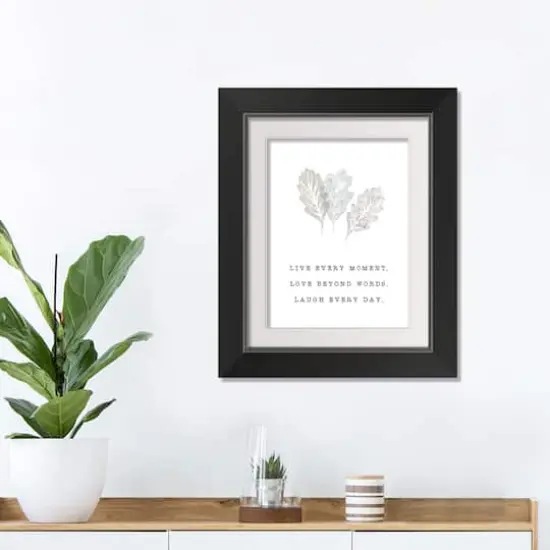 Live Love Fall Print in Black Frame {4}