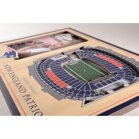 NFL 3D StadiumViews Picture Frame New England Patriots {5}