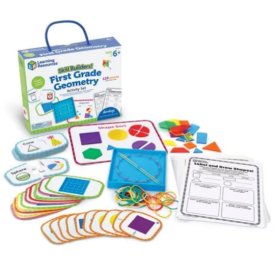 Learning Resources Skill Builders! 1st Grade Geometric Shapes {1}