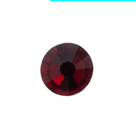 John Bead Crystal Lane SS30 Glass Round Flatback Rhinestones, 288ct. Siam {3}