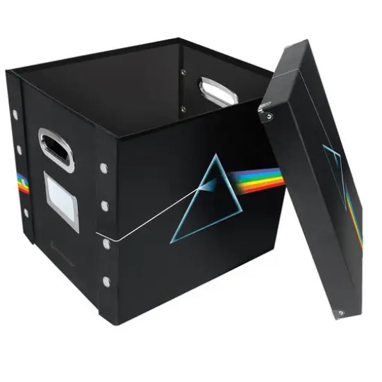 12" Snap-N-Store Pink Floyd DSotM Vinyl Record Storage Box {3}