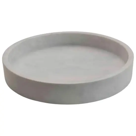 Hello Honey&reg; 12" Carved Marble Tray {4}