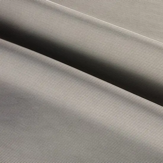 Springs Creative Modern Coastal Brown Valli Stripe Mohair Fabric {3}