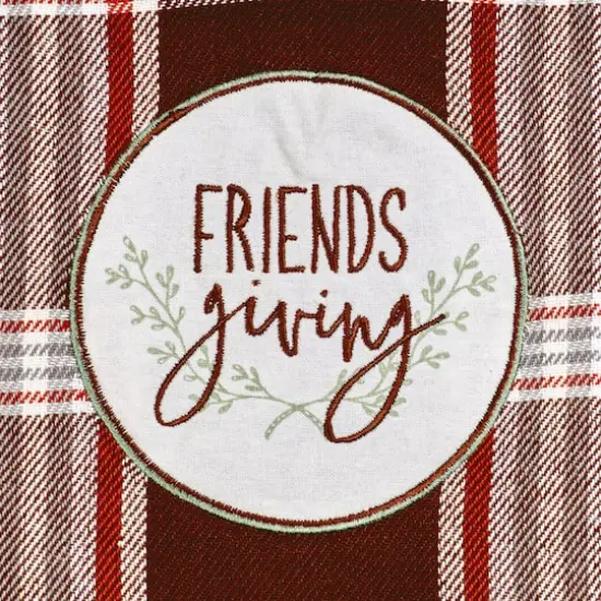 DII&reg; Plaid Thanksgiving Cozy Picnic Dishtowel Set {10}