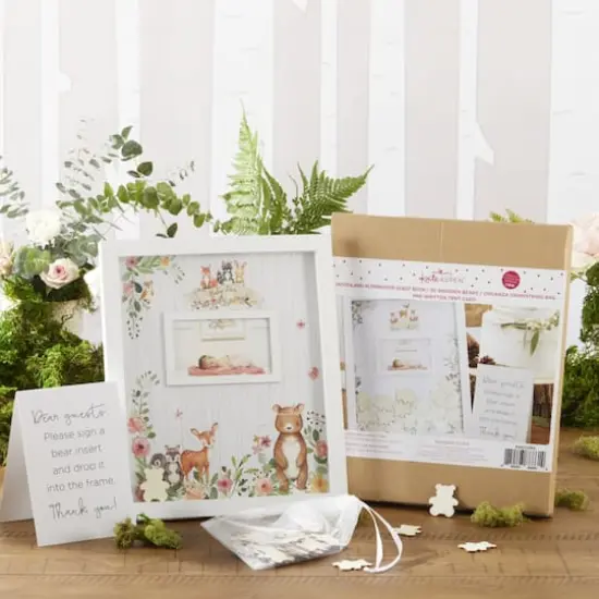 Kate Aspen® Pink Woodland Baby Shower Guest Book Alternative {4}
