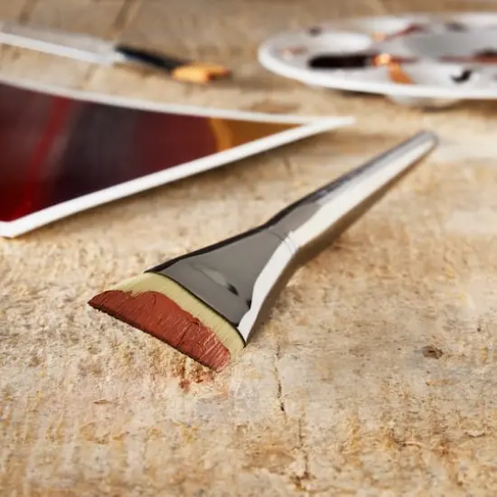 Zen&trade; Series 93 Short Handle Angle Shader Brush None {3}