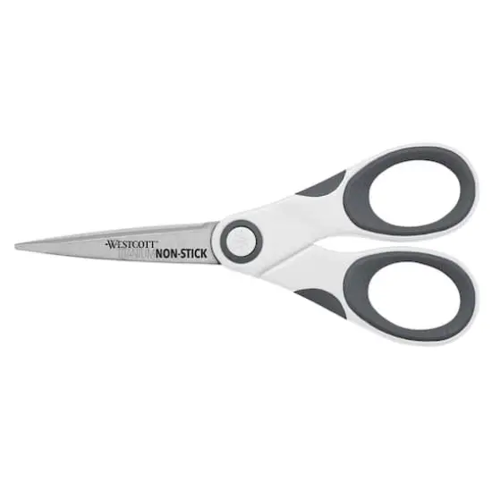 Westcott&reg; 5" Titanium Bonded Non-Stick Scissors {1}