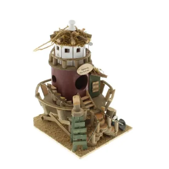 11.25" Island Paradise Birdhouse {6}